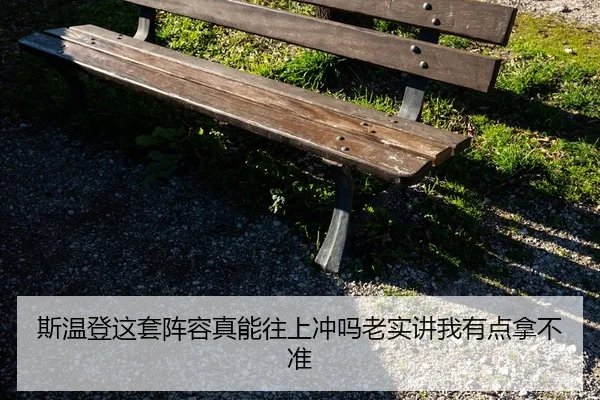斯温登这套阵容真能往上冲吗老实讲我有点拿不准
